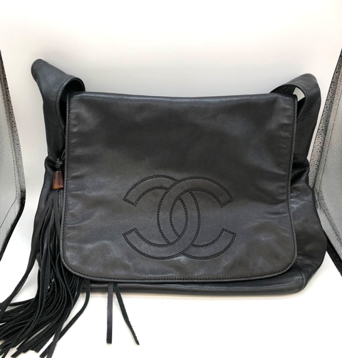 CHANEL ラムレザー ショルダーバッグ